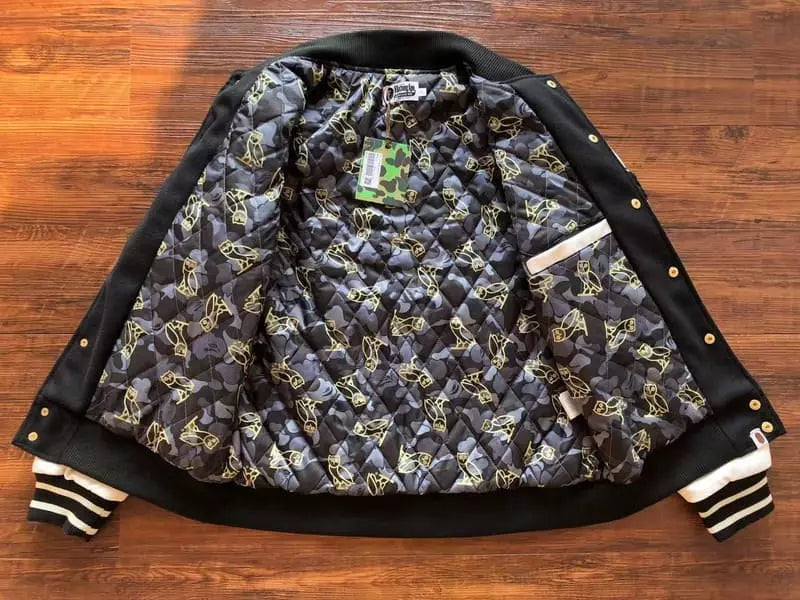 Jaqueta Varsity BAPE X OVO - Encomenda