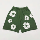 Shorts Denim Tears The Cotton Wreath Green - Encomenda