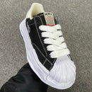 Maison Mihara Yasuhiro Blakey OG Sole Canvas Low Black A08FW735B - ENCOMENDA