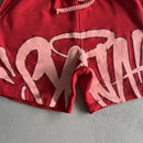 Conjunto Shorts Synaworld Vermelho - Encomenda