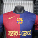 Camisa Barcelona x Travis Scott I 24/25 Jogador Nike Masculina - Encomenda