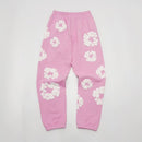 Calça Denim Tears The Cotton Wreath Pink - Encomenda