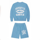 Conjunto Corteiz P.O.C Baby Blue - Encomenda