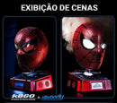 Capacete Iron Spider Man Eletrônico Coolecionável 1:1 da Killerbody - Encomenda