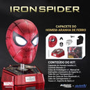 Capacete Iron Spider Man Eletrônico Coolecionável 1:1 da Killerbody - Encomenda
