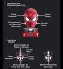 Capacete Iron Spider Man Eletrônico Coolecionável 1:1 da Killerbody - Encomenda