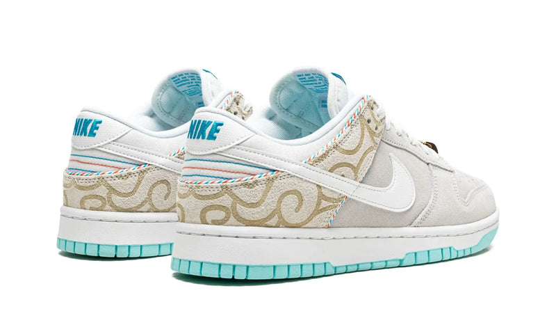 Tênis Nike Dunk Low "Barber Shop Grey" - Encomenda