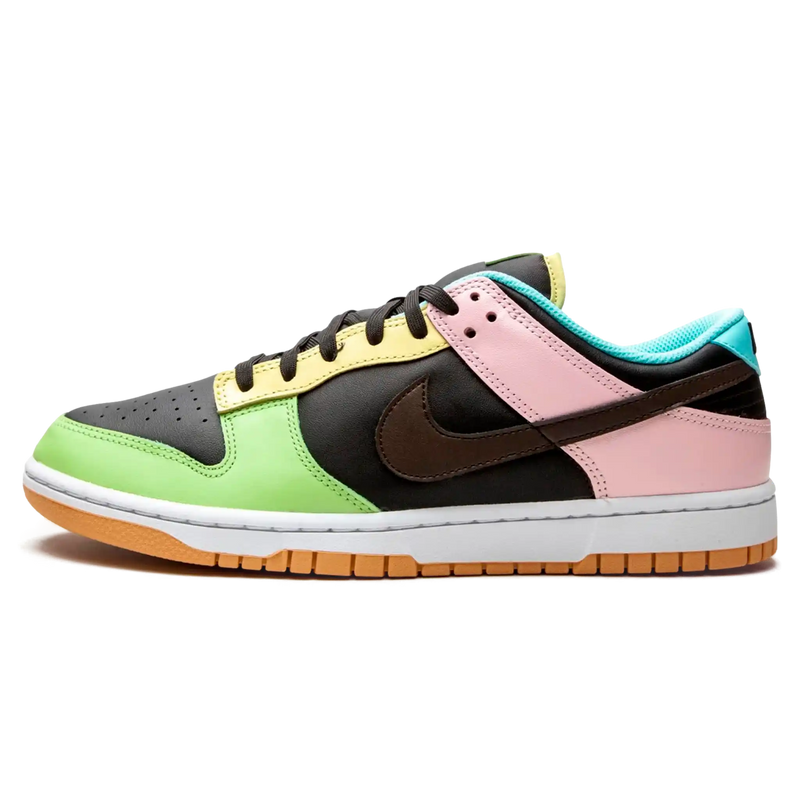 Tênis Nike Dunk Low Masculino "Free 99 Black" Colorido - Encomenda