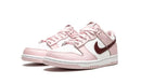 Tênis Nike Dunk Low Feminino "Pink Red Foam White" Rosa - Encomenda