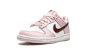 Tênis Nike Dunk Low Feminino "Pink Red Foam White" Rosa - Encomenda