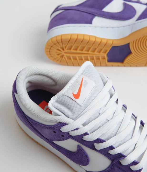 Tênis Nike Dunk Low SB Orange Label "Court Purple" Roxo - Encomenda