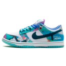 Tênis Nike Dunk Low SB x Futura "Bleached Aqua" Azul - Encomenda