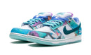 Tênis Nike Dunk Low SB x Futura "Bleached Aqua" Azul - Encomenda
