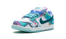 Tênis Nike Dunk Low SB x Futura "Bleached Aqua" Azul - Encomenda