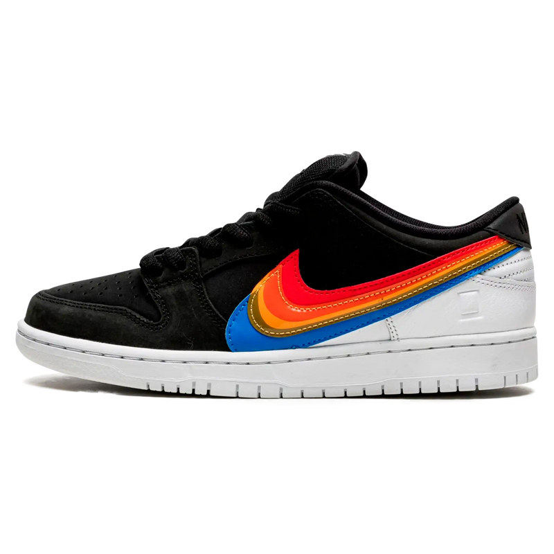 Tênis Nike Dunk Low SB "Polaroid" Preto / Colorido - Encomenda