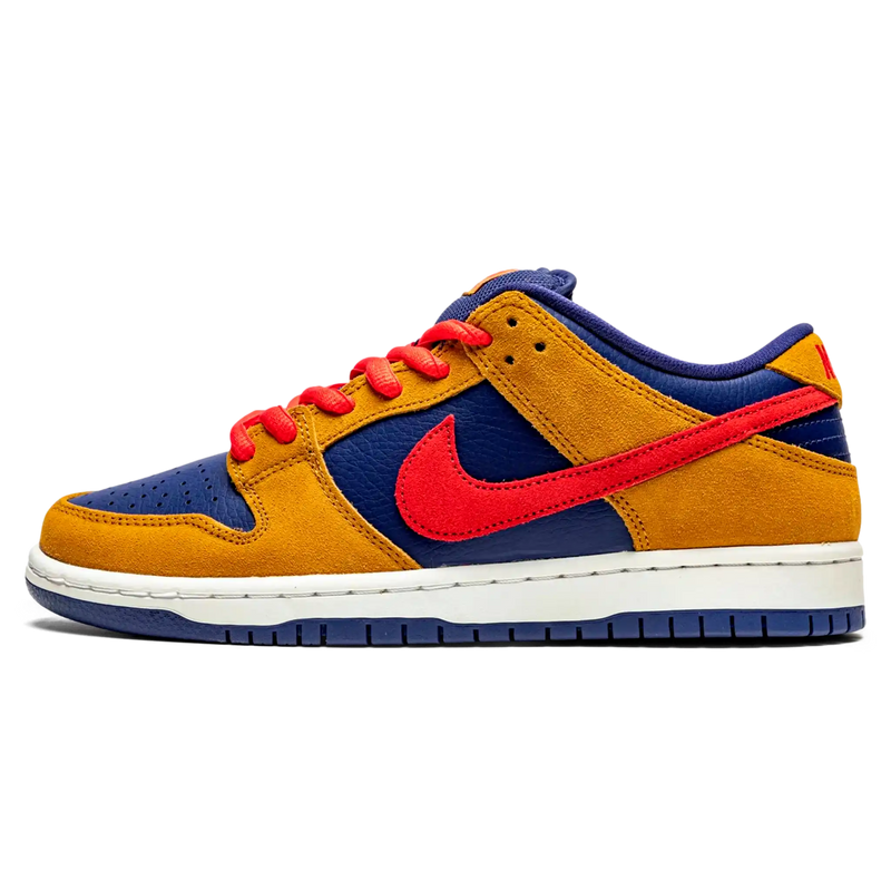 Tênis Nike Dunk Low SB "Papa Bear" Marrom / Azul - Encomenda