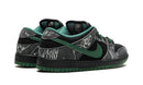 Tênis Nike Dunk Low SB "There Skateboards" Preto / Verde - Encomenda