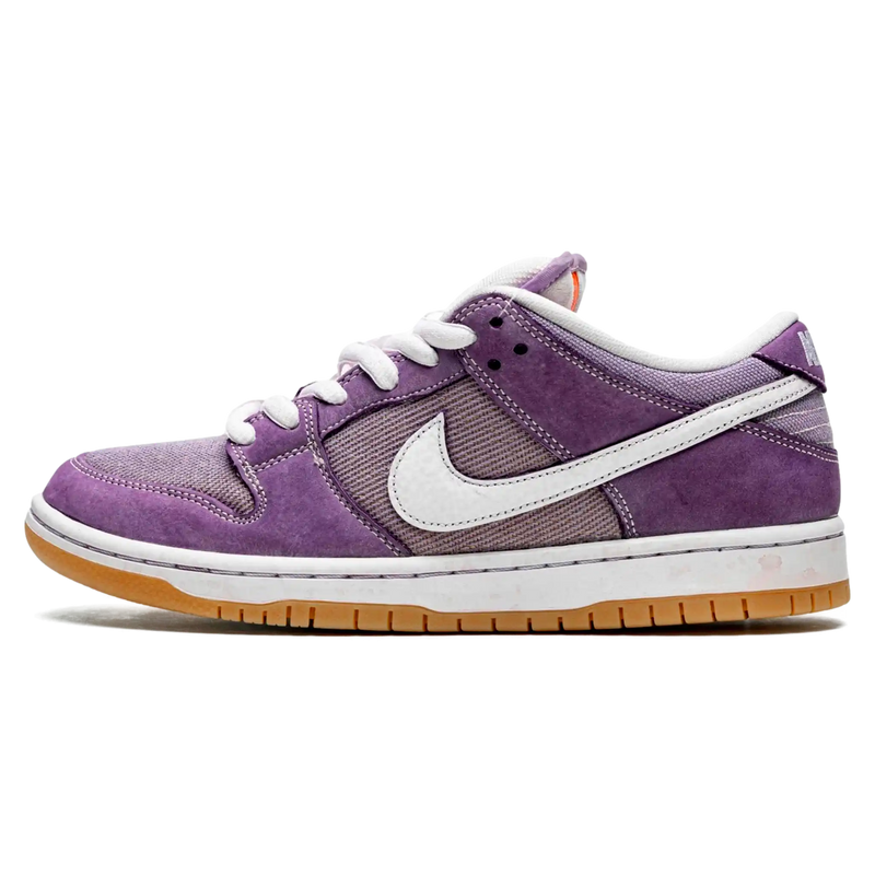 Tênis Nike Dunk Low SB "Unbleached" Roxo - Encomenda