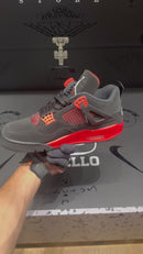 Tênis Nike Air Jordan 4 Retro Thunder Red - Pronta Entrega