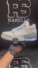 Tênis Nike Air Jordan 3 UNC - Pronta Entrega