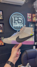 Nike Blazer Mid Off-White Wolf Grey Serena Queen - Encomenda