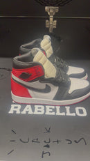 Tênis Nike Air Jordan 1 Retro High “Satin Black Toe” - Pronta Entrega