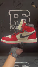 Tênis Nike Air Jordan 1 High Chicago Lost and Found Vermelho - Pronta Entrega