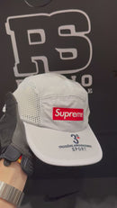 Boné Boné Supreme Fine Wale Courdoy S Logo 6-Panel Red - Pronta Entrega