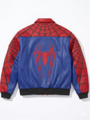 Jaqueta Vanson Leathers x Supreme Jaqueta Spider-Man Red SS26-W14 - Encomenda