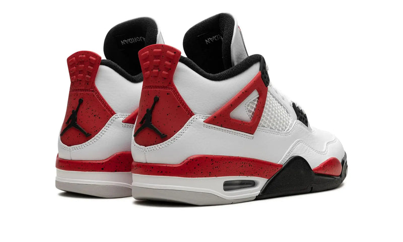 Tênis Air jordan 4 "Red Cement" Branco / Vermelho - Encomenda