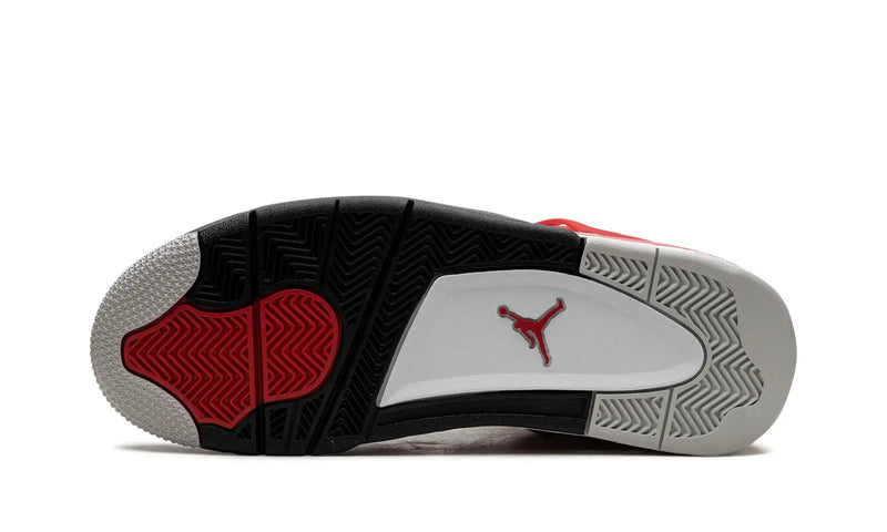 Tênis Air jordan 4 "Red Cement" Branco / Vermelho - Encomenda