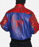 Jaqueta Vanson Leathers x Supreme Jaqueta Spider-Man Red SS26-W14 - Encomenda